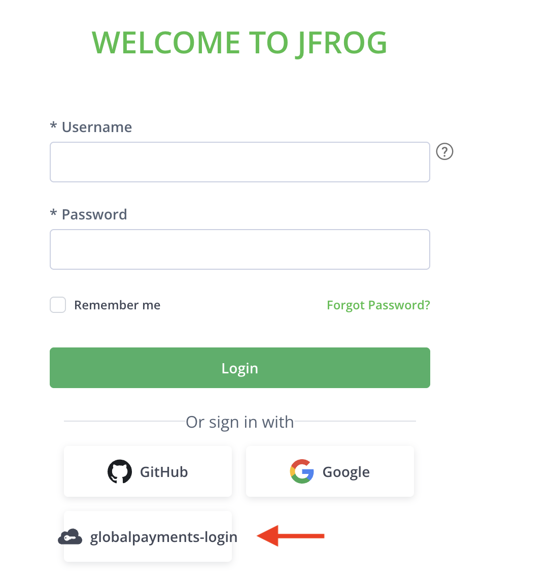 Login with GP Email